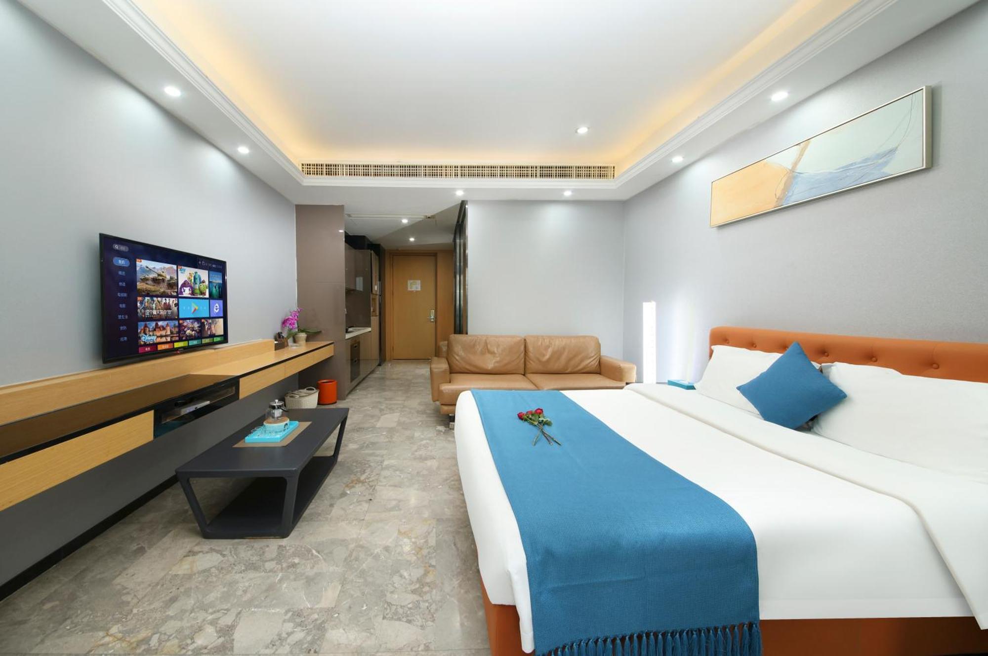 Pengman Beijing Rd. A-Mall Apartment Гуанджоу Стая снимка